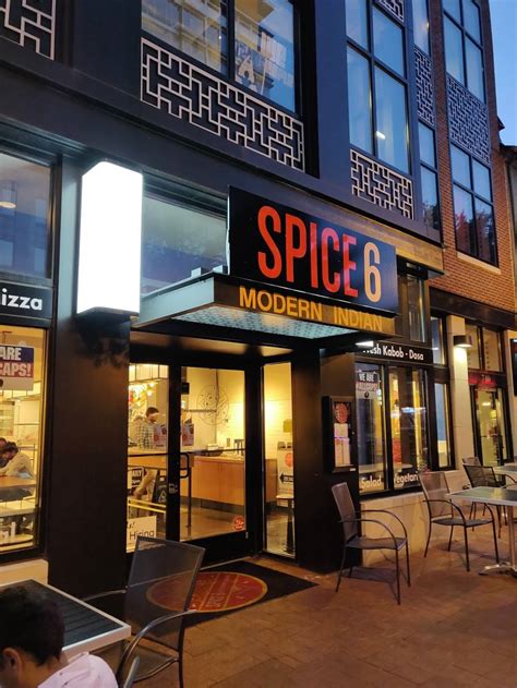 Contact information for livechaty.eu - Spice 6 Modern Indian 5501 Baltimore Ave, Hyattsville, MD 20781 • Delivery Info. info. Delivery Fee $6.98 within 10.00 miles Delivery Minimum No minimum Estimated Time Between 30 and 60 minutes 4.61 star star star star star_half 23 …